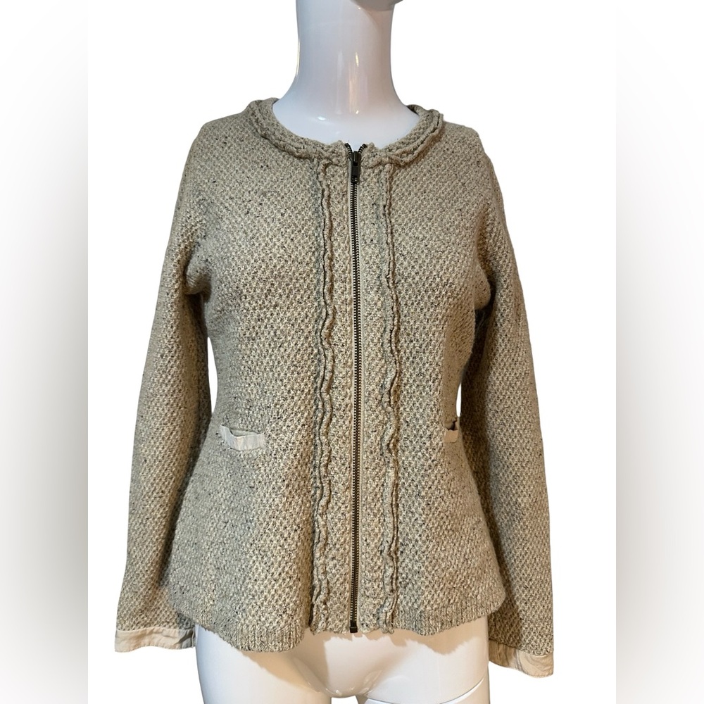 Angel Of The North Beige Sweater